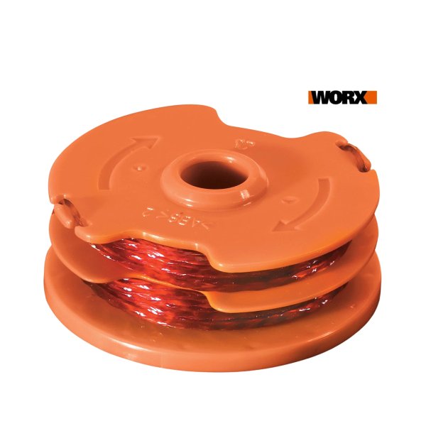 Worx WA0007 Dual Grass Trimmer Line 2 x 16' for Electric Grass Trimmer &amp; Edger