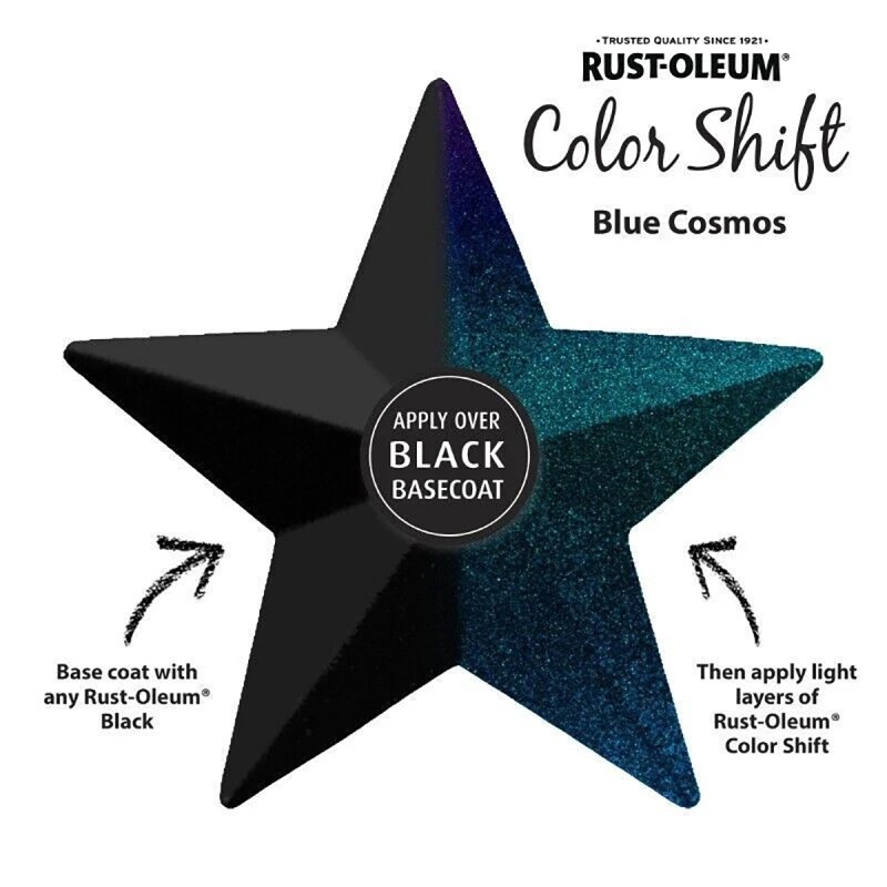 Rust-Oleum 254860 11-Ounce Specialty Spray Color Shift, Galaxy Blue