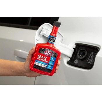 STP Gas Treatment Fuel System Cleaner 12oz x 2 (24oz Total) | Prevents Deposits