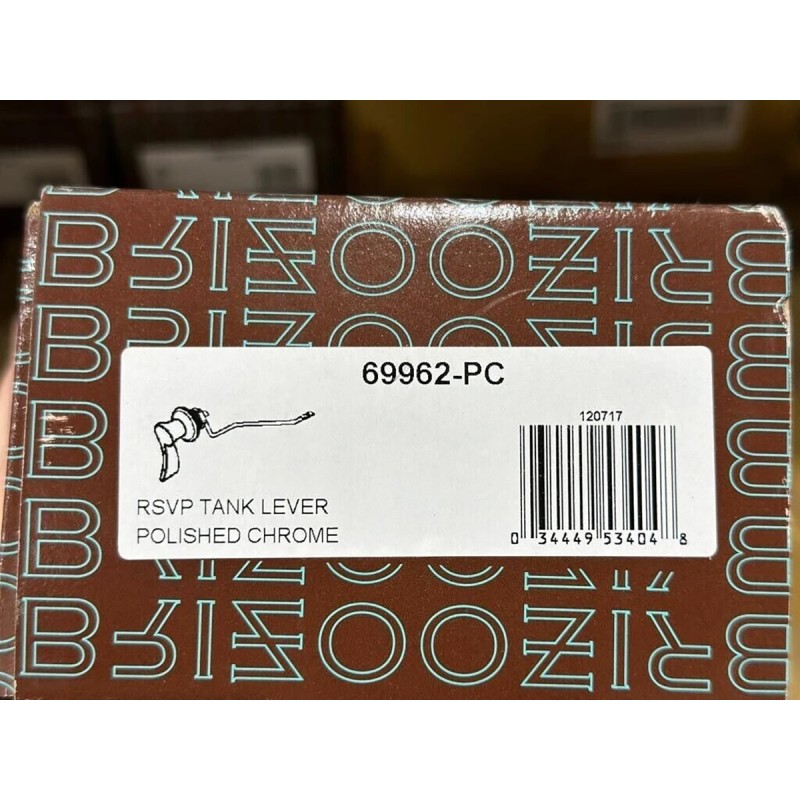 Brizo 69962-PC RSVP Side Tank Lever Chrome Accessory Trip Lever Side