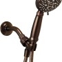 Moen Banbury 5-Spray 4-In Hand Shower with Hose and Bracket - 23046BRB - Bronze
