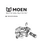 Moen 63170 Rghin M-Pact Posi 1 Handle Ts Cpvc Bk