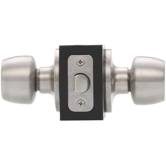 Defiant Brandywine Stainless Steel Passage Hall/Closet Door Knobset