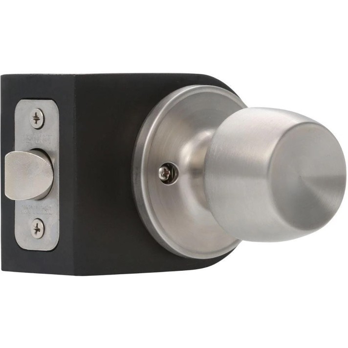 Defiant Brandywine Stainless Steel Passage Hall/Closet Door Knobset