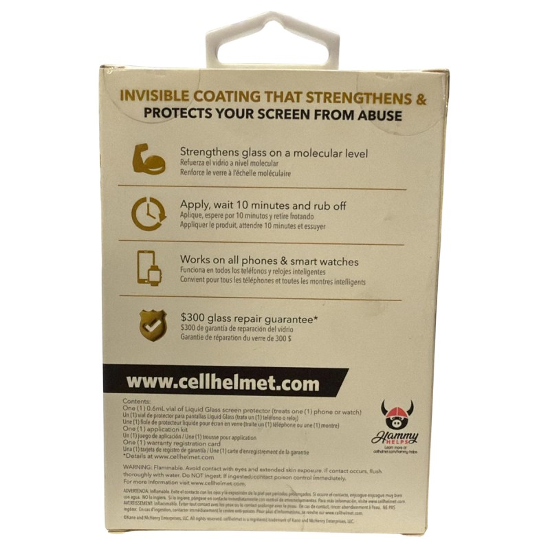 Cellhelmet Liquid Glass PRO+ 300 Screen Protection