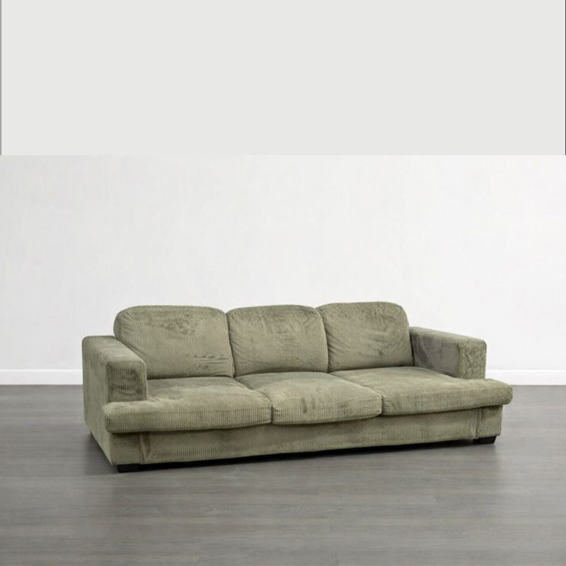 Generic 3 Seat Modular Sectional Sofa Green