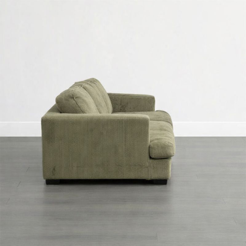 Generic 3 Seat Modular Sectional Sofa Green