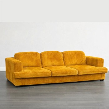 Generic 3 Seat Modular Sectional Sofa Yellow