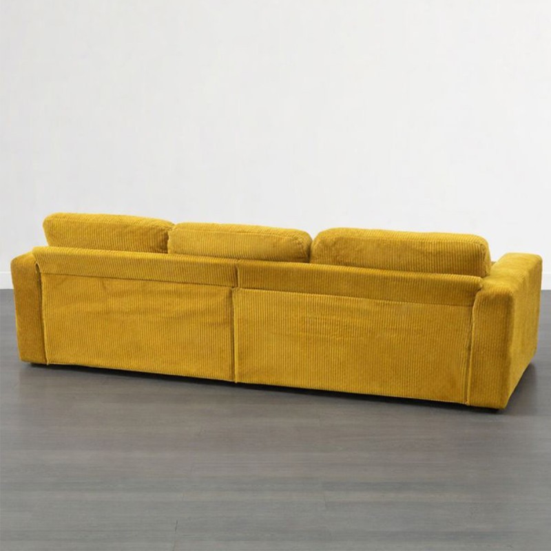 Generic 3 Seat Modular Sectional Sofa Yellow