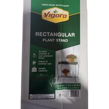 Vigoro Rectangular Plant Stand