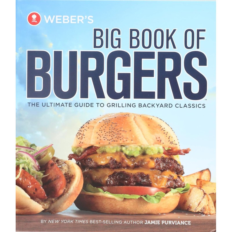 Weber-Stephen Products Big Book of Burgers Cook Book