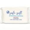 Case of 16 Packs Safe and Soft Antibacterial Hand Wipes - 72 Wipes Each