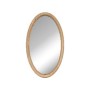 OVAL MIRROR, 14.25X24 MANGOWOOD FINISH