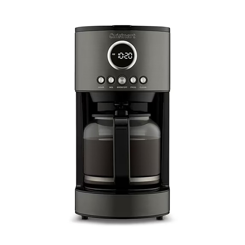 Cuisinart Stainless Steel 12-Cup Coffee Machine, Black