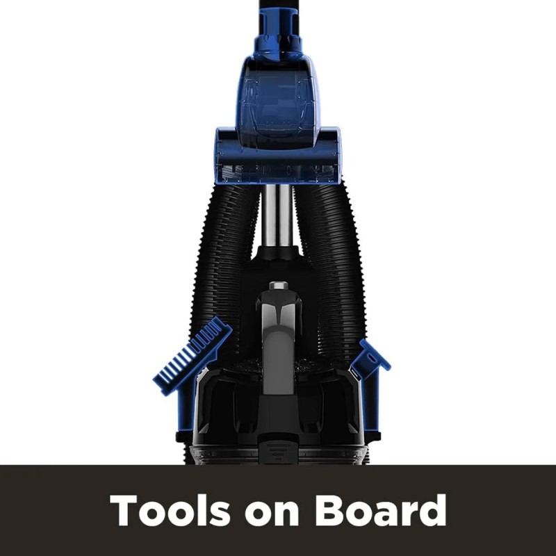 Eureka Powerspeed Upright Vacuum, Lightweight, Powerful, For Carpet and Hard Floor, Pet Turbo, Black and Yellow