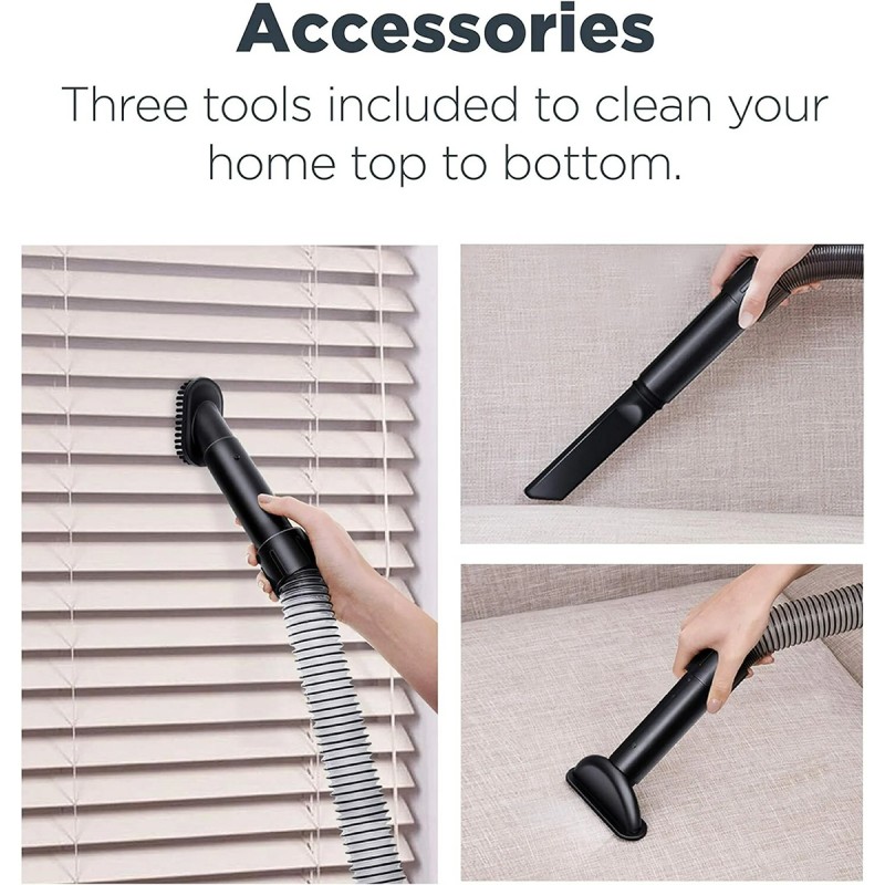 Eureka Powerspeed Upright Vacuum, Lightweight, Powerful, For Carpet and Hard Floor, Pet Turbo, Black and Yellow