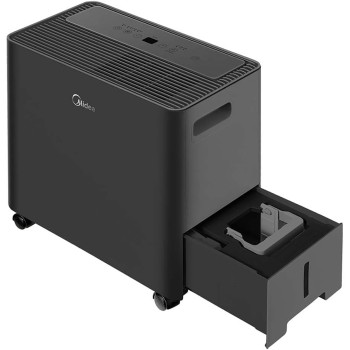 Midea 50-Pint Smart Access Dehumidifier with Built-in Pump, App and Voice Control, 4,500 Sq. ft. Coverage Area