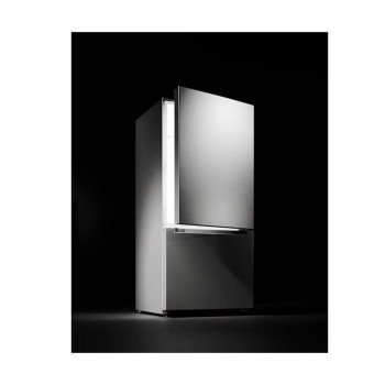 Midea 18.7 Cu. Ft. Stainless Bottom Mount Freezer Refrigerator