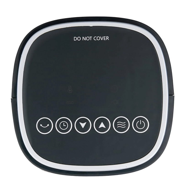 Pelonis 23" Tower Heater, Ceramic, Fan-Forced, Timer, Portable, Quiet, Black