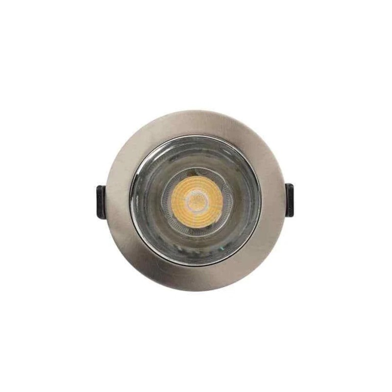 3" Integrated LED Canless Recessed Light w Brushed Nickel Trim - Bulk