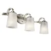 Kichler Lighting 3-Light Oxby Brushed Nickel Bathroom Vanity Light