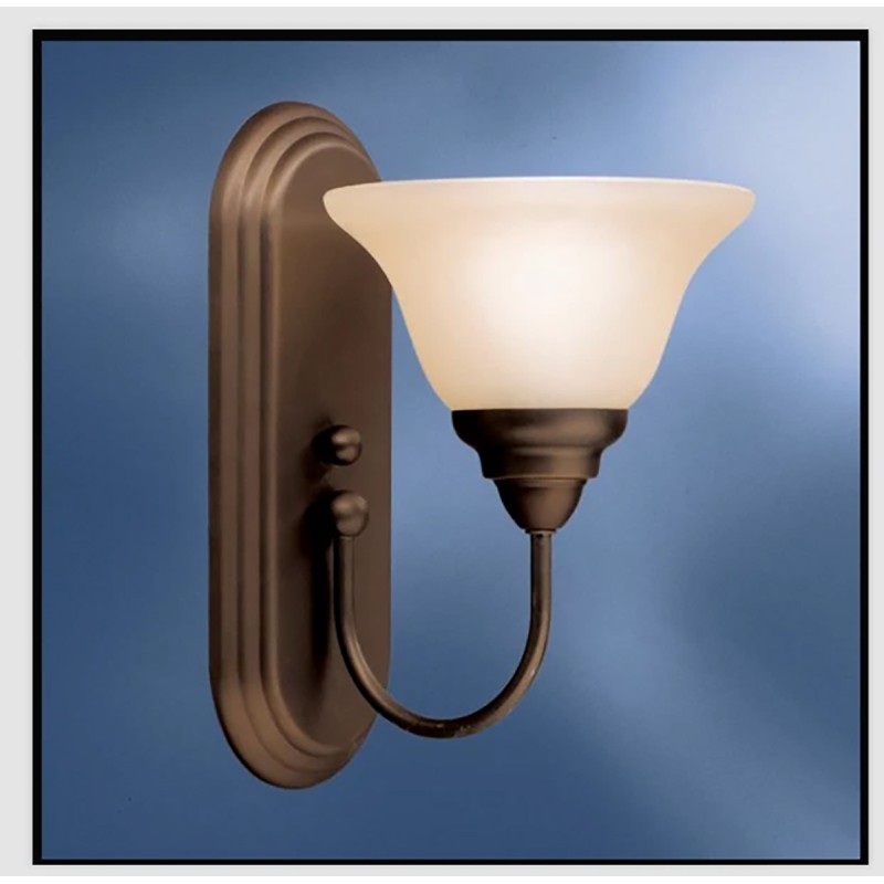 Kichler 5991 Modern One Light Olde Bronze Wall Sconce Telford Collection
