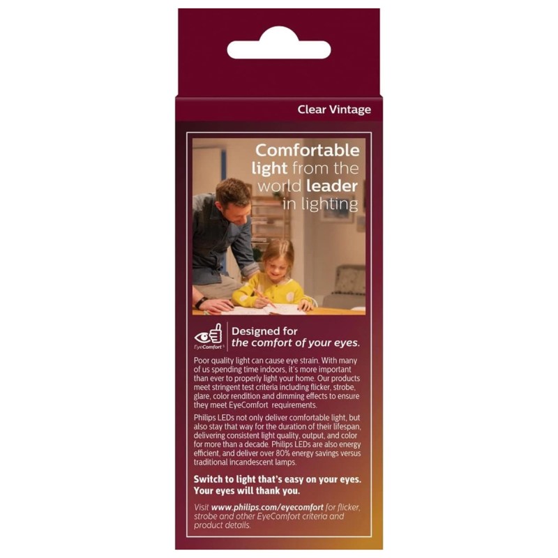 Philips Vintage Edison 60W Equivalent Daylight ST19 Medium LED Decorative Light