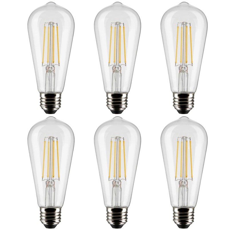 Philips Vintage Edison 60W Equivalent Daylight ST19 Medium LED Decorative Light