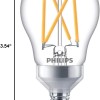 Philips LED Clear Dimmable, Warm Glow Effect A15 Light Bulb - Pack of 2