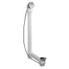 Keeney 645PVC Cable Driven Bath Drain 1.5 in. Sch. 40 PVC, Polished Chrome