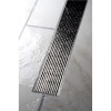 Oatey Designline 32 in. Stainless Steel Linear Shower Drain Wedge Wire Grate