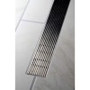 Oatey Designline 32 in. Stainless Steel Linear Shower Drain Wedge Wire Grate