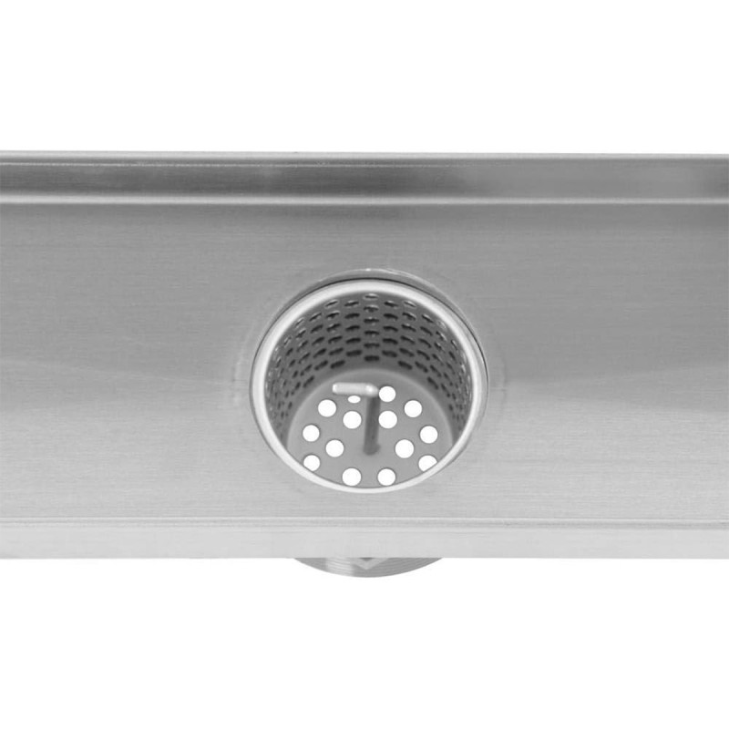 Oatey Designline 32 in. Stainless Steel Linear Shower Drain Wedge Wire Grate