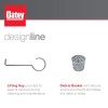 Oatey Designline 32 in. Stainless Steel Linear Shower Drain Wedge Wire Grate