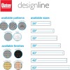 Oatey Designline 28 in. Stainless Steel Linear Shower Drain Wave Grate