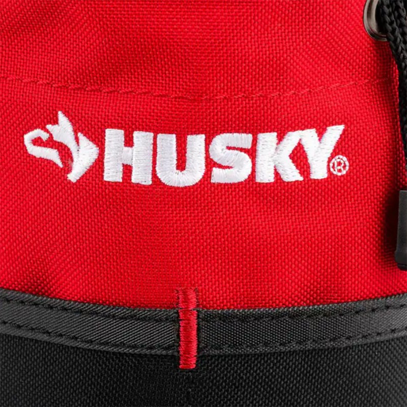 Husky 5 in. 10 Pocket Utility Sack Tool Bag