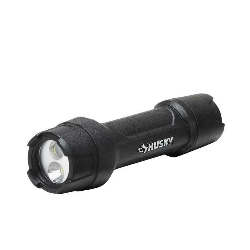 HUSKY 500 Lumens Tough Stainless Steel Core LED Flashlight
