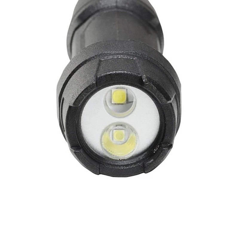 HUSKY 500 Lumens Tough Stainless Steel Core LED Flashlight