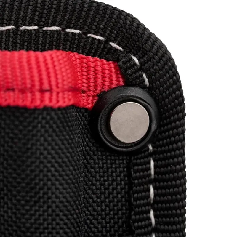 Husky 7 in. 3-Pocket Clip On Tool Belt Pouch