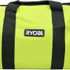 RYOBI Contractor Canvas Tool Bag Large Green Black Soft Side