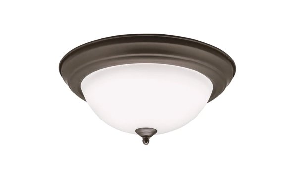 Kichler 8112OZLEDR Flush Mount Light In Olde Bronze