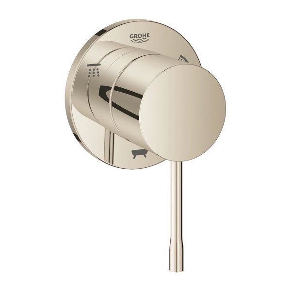 Grohe 29 203 1 Essence Single Handle 3 Function Diverter Valve Trim Polished/Nickel