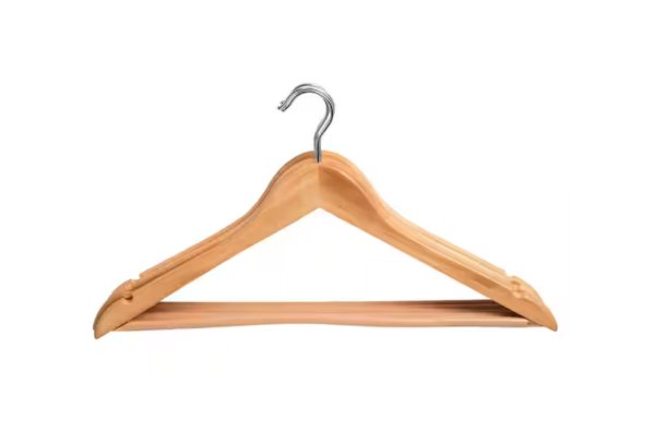 HDX Natural Finish Hangers (5-Pack)