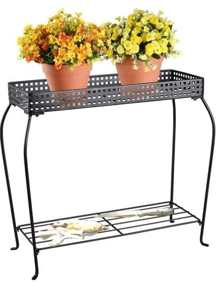 Vigoro Rectangular Plant Stand