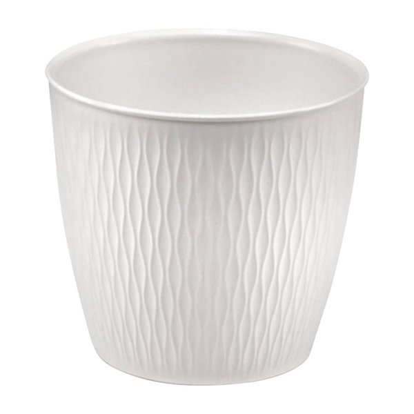 ARIEL POT RND 9.8" WHITE