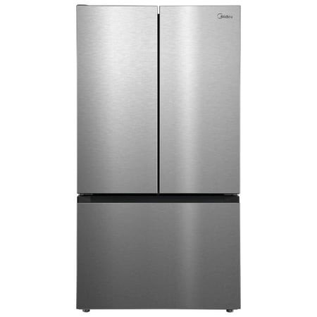 Midea MRF27I6BST 27 Cu. Ft. Stainless French Door Counter-Depth Smart Refrigerator