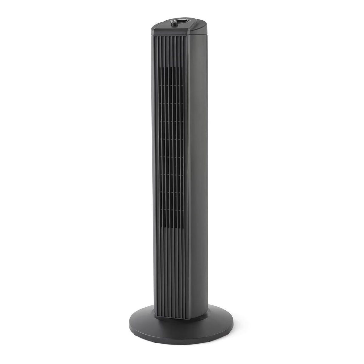 Mainstays 28" Tall 3-Speed Oscillating Tower Fan, Black
