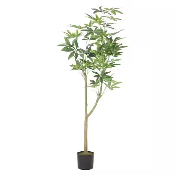 Artificial Pachira Macrocarpa tree, for Home Decor Living Room and Dining Room