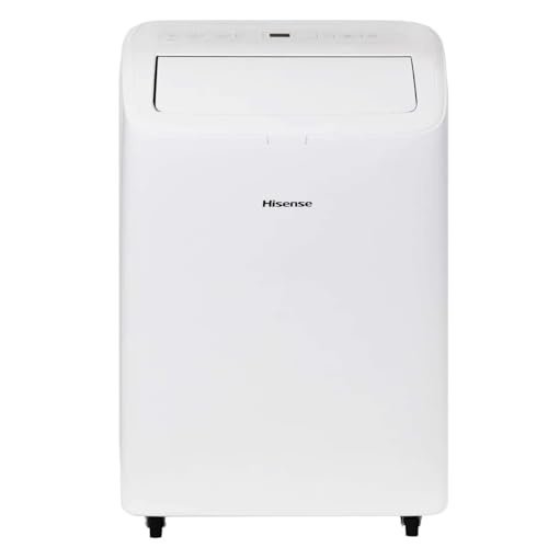 Hisense 8,000 BTU Portable Air Conditioner with Dual Hose & Inverter, 350 Sq Ft, Wi-Fi, ConnectLife App for Google and Alexa, 3 Operating Modes, Noise
