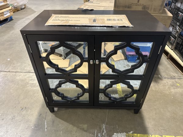 Reflections Espresso Storage Cabinet 1
